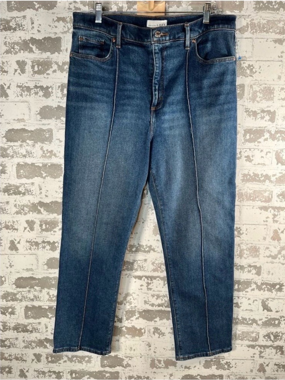 LOFT Women's Slim Straight Jeans - Size 14/32